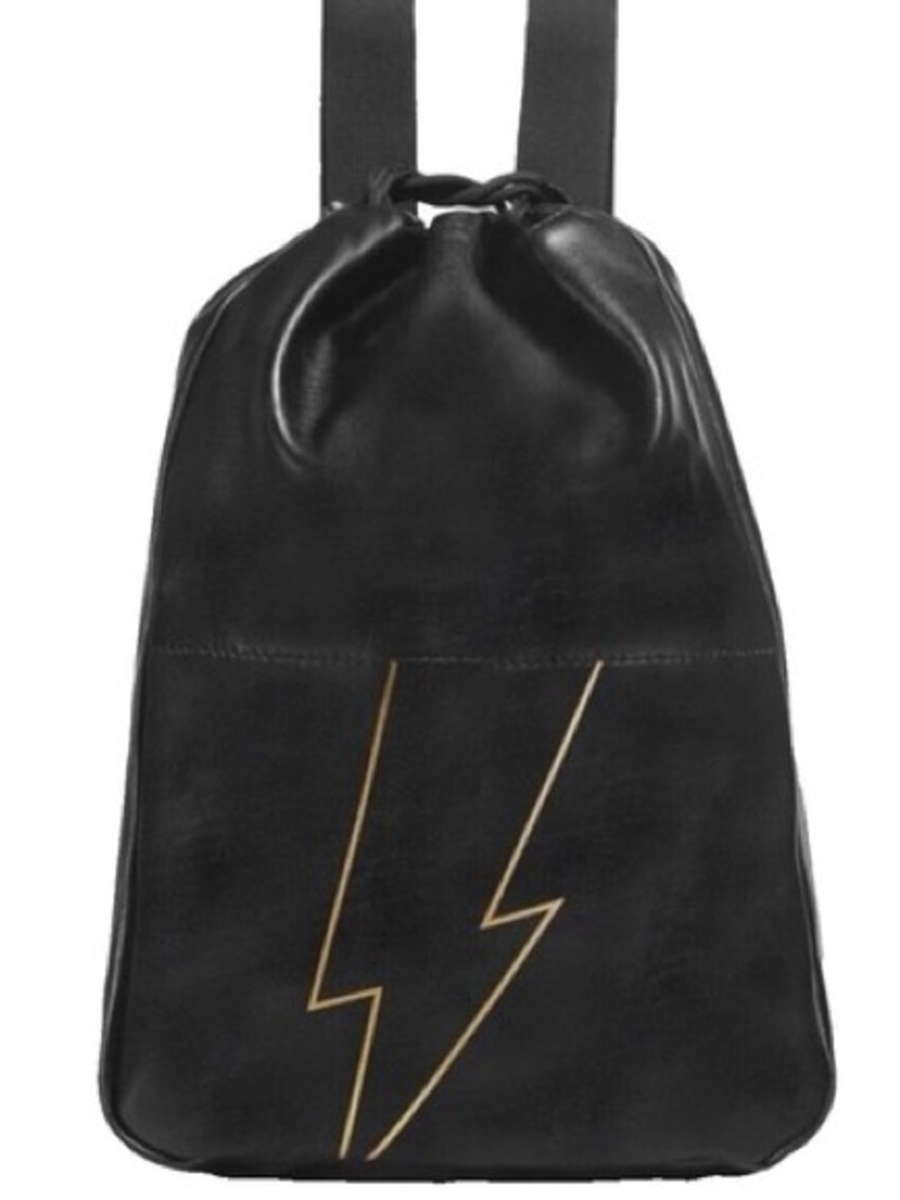 Bad Boy Carolina Herrera New York Black Lightning Bolt Backpack